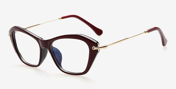 Cat Eye Frame Designer's Eyeglasses