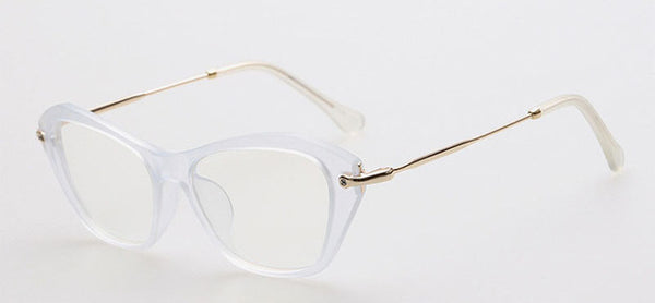 Cat Eye Frame Designer's Eyeglasses